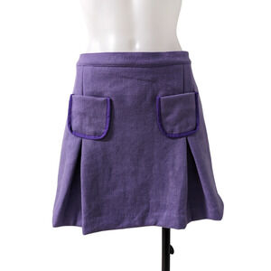 New CPC Classic Prep Youth Girls Size 14 Cara Pleated Skirt Purple Hyacinth